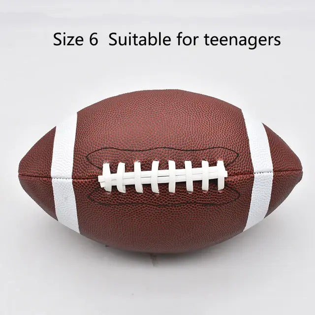 Youth/Adult Football - Official Size 3/6/9 Football Soft Composite Leather American Football